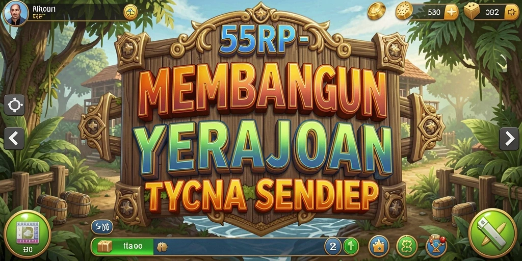 Tampilan seru gameplay 55RP di dunia Tycoon.