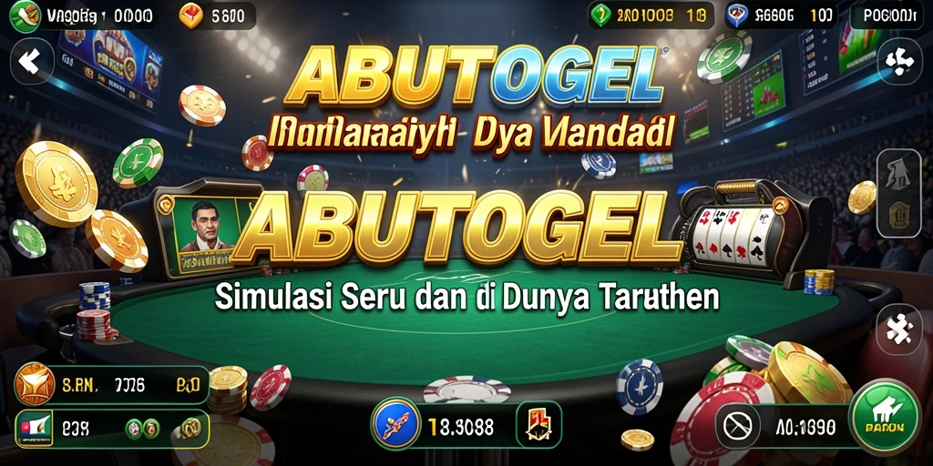 Screenshot ABUTOGEL menampilkan berbagai mode permainan taruhan yang menarik.