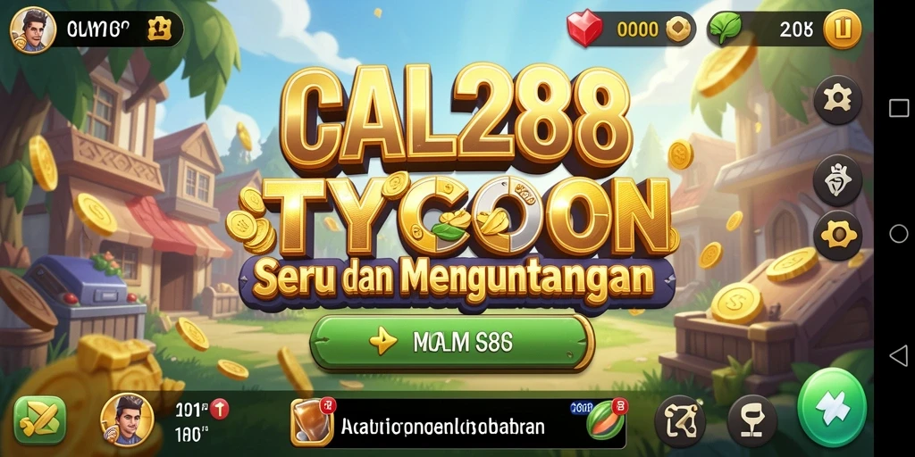 Tampilan gameplay seru di CALO288 dengan berbagai pilihan bisnis.