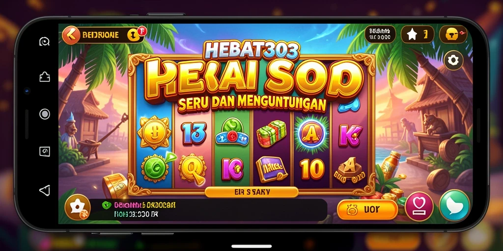 Tampilan gameplay HEBAT303 yang menarik dan penuh warna.