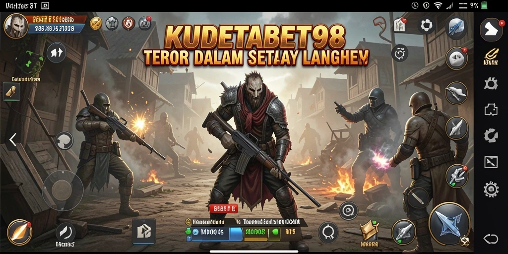Tangkapan layar dari gameplay horor yang mendebarkan.