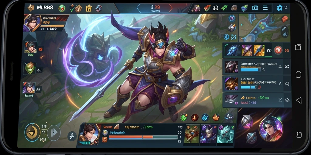 Tampilan gameplay menarik dalam MLBB8 saat memasang taruhan.