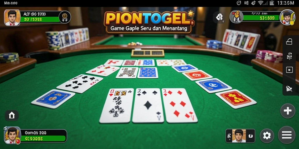 Tampilan gameplay PIONTOGEL yang menarik dan menantang.